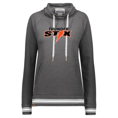 Stix - Women's All-American Fleece Funnel Neck Sweatshirt Thumbnail