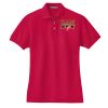 Women's Heavyweight Cotton Pique Polo Thumbnail